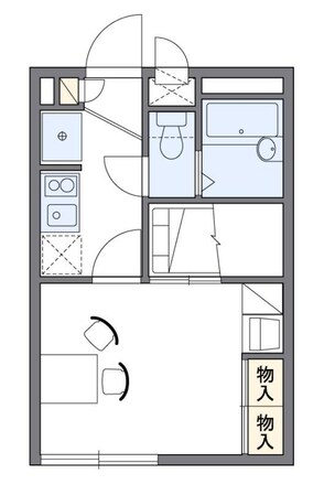 レオパレスＫＥＩＴＡの物件間取画像